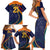 Sri Lanka Cricket World Cup 2024 Family Matching Short Sleeve Bodycon Dress and Hawaiian Shirt Shri Lanka Jathika Crikat Kandayama - Wonder Print Shop