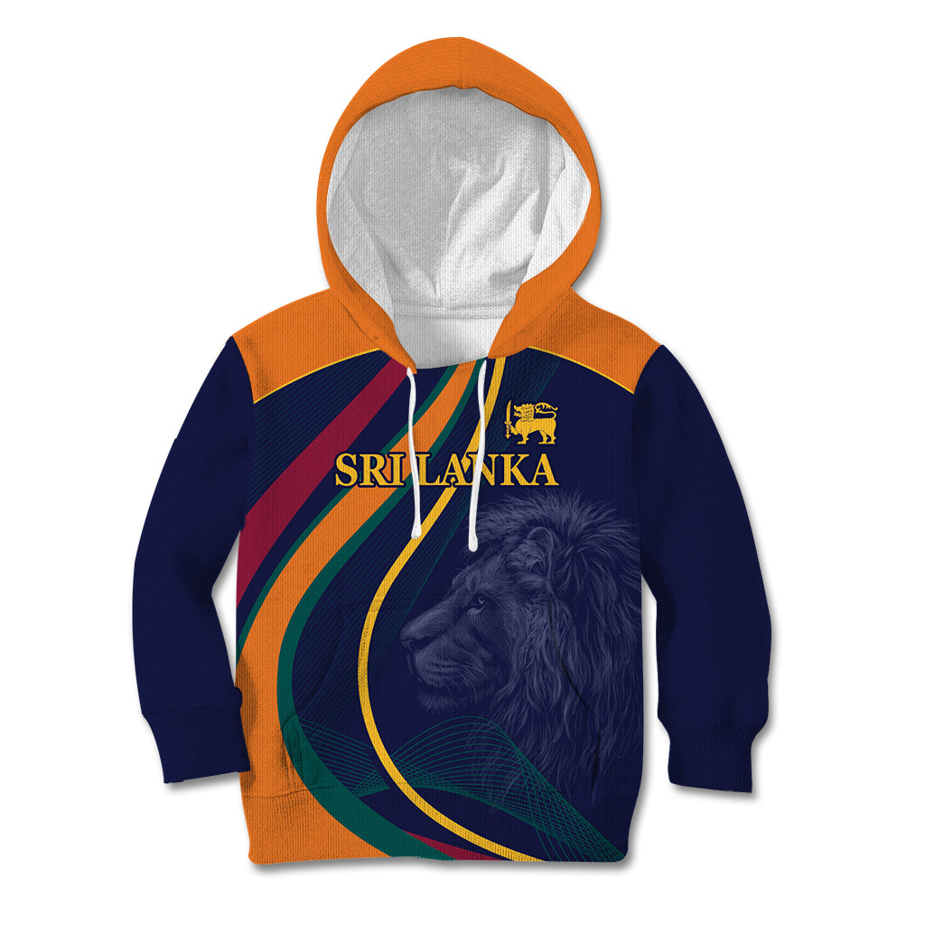 Sri Lanka Cricket World Cup 2024 Kid Hoodie Shri Lanka Jathika Crikat Kandayama - Wonder Print Shop