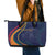 Sri Lanka Cricket World Cup 2024 Leather Tote Bag Shri Lanka Jathika Crikat Kandayama - Wonder Print Shop