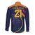 Sri Lanka Cricket World Cup 2024 Long Sleeve Button Shirt Shri Lanka Jathika Crikat Kandayama - Wonder Print Shop