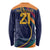 Sri Lanka Cricket World Cup 2024 Long Sleeve Shirt Shri Lanka Jathika Crikat Kandayama - Wonder Print Shop