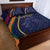 Sri Lanka Cricket World Cup 2024 Quilt Bed Set Shri Lanka Jathika Crikat Kandayama