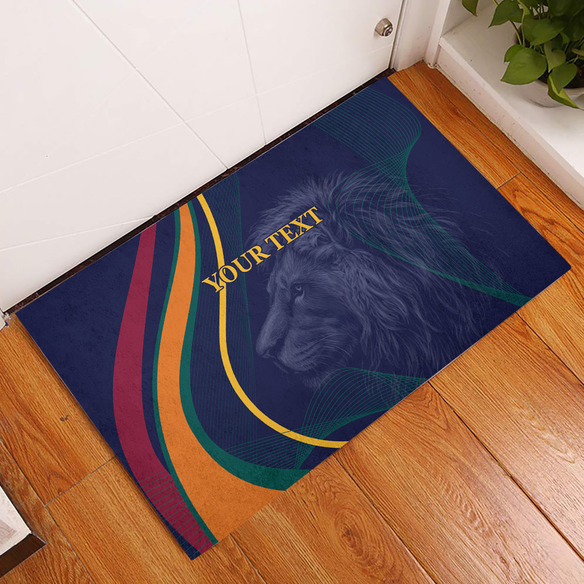 Sri Lanka Cricket World Cup 2024 Rubber Doormat Shri Lanka Jathika Crikat Kandayama