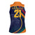 Sri Lanka Cricket World Cup 2024 Women Sleeveless Polo Shirt Shri Lanka Jathika Crikat Kandayama