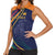 Sri Lanka Cricket World Cup 2024 Women Sleeveless Polo Shirt Shri Lanka Jathika Crikat Kandayama