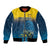 Sri Lanka Bomber Jacket With Lions Version LT9 - Wonder Print Shop