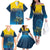 Sri Lanka Family Matching Off The Shoulder Long Sleeve Dress and Hawaiian Shirt With Lions Version - Wonder Print Shop