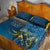 Sri Lanka Quilt Bed Set With Lions Version - Wonder Print Shop