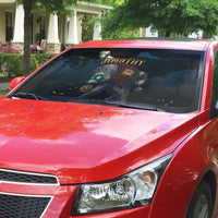Halloween Raccoon Jimothy Auto Sun Shade