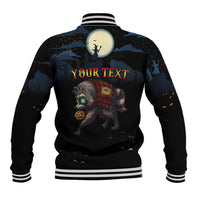Halloween Raccoon Jimothy Personalized Baseball Jacket