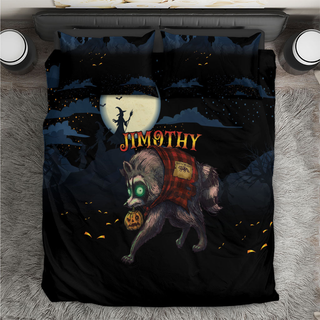 Halloween Raccoon Jimothy Bedding Set