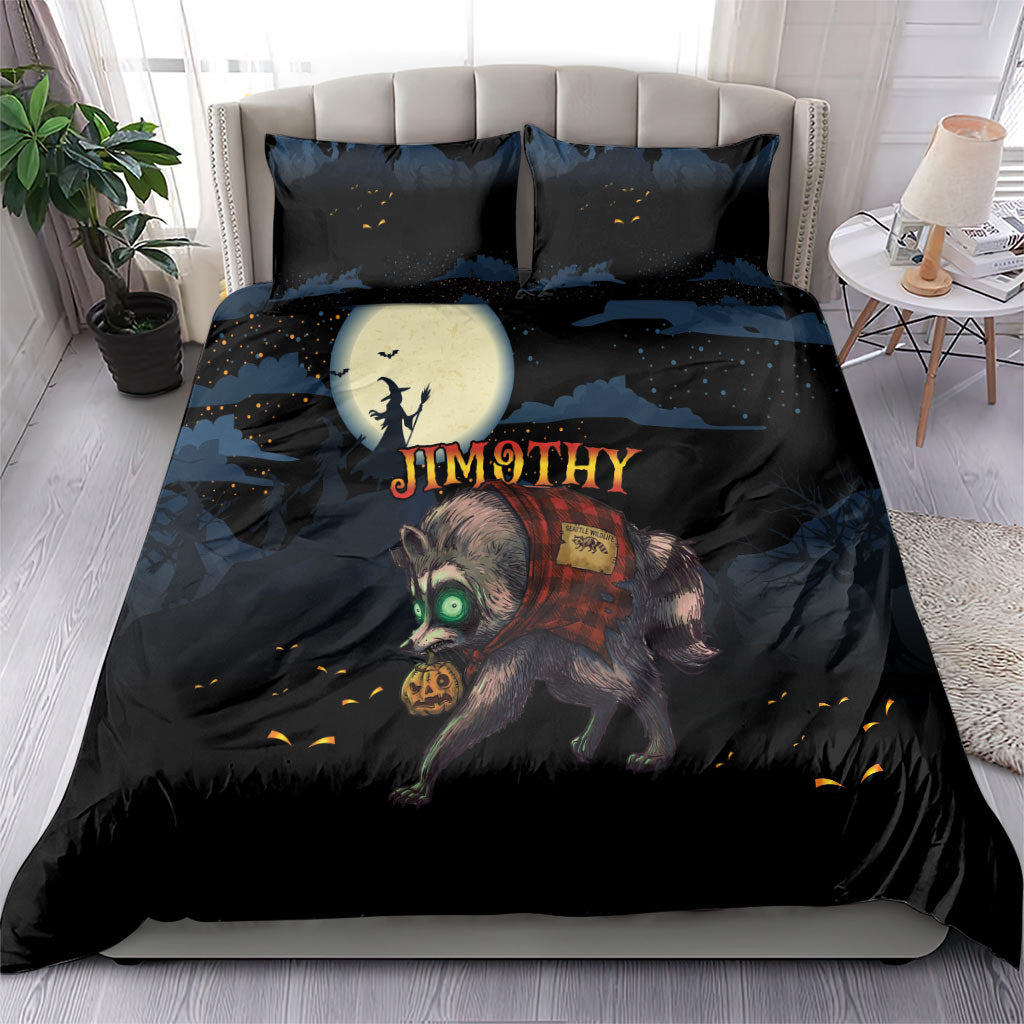 Halloween Raccoon Jimothy Bedding Set
