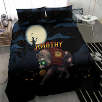 Halloween Raccoon Jimothy Bedding Set