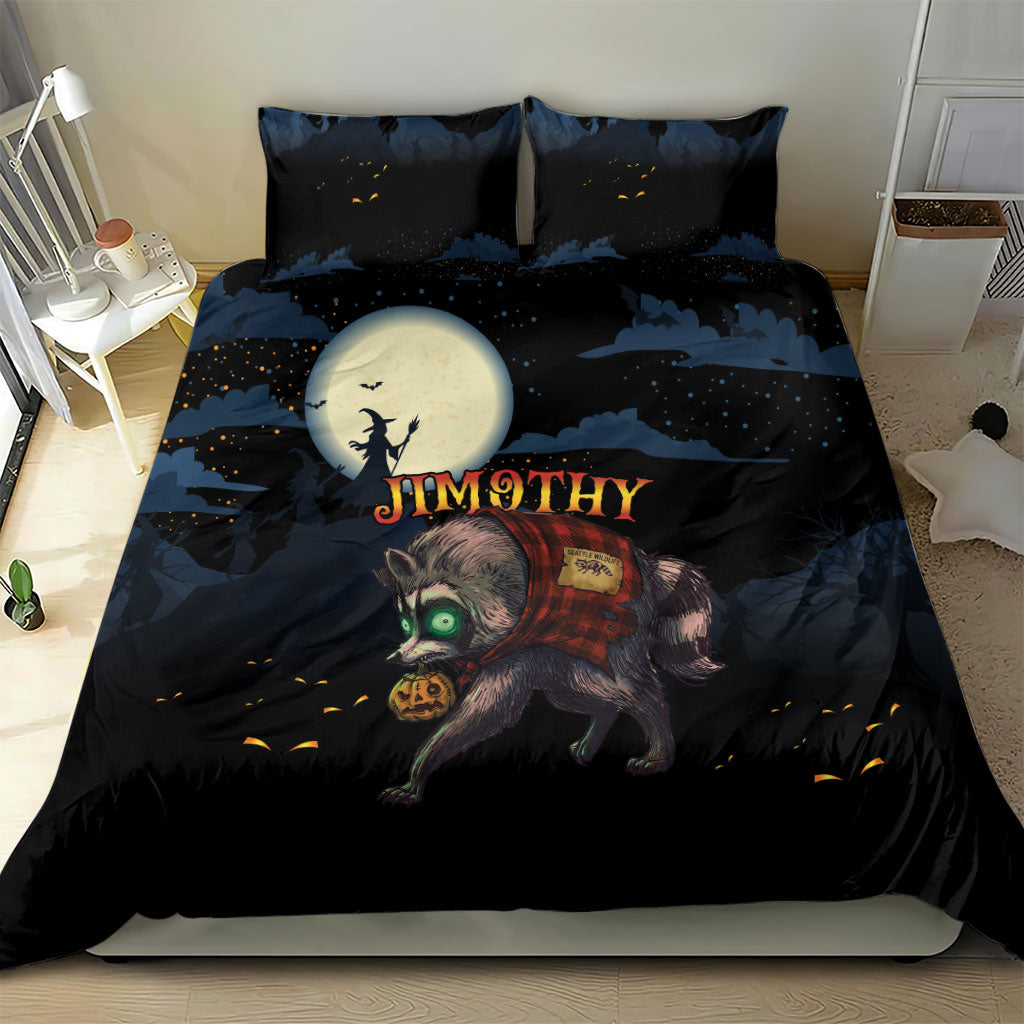 Halloween Raccoon Jimothy Bedding Set