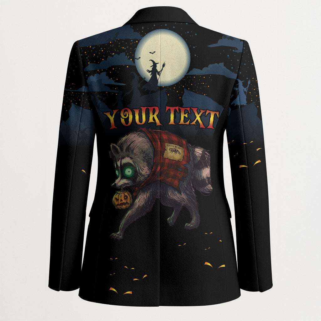 Halloween Raccoon Jimothy Personalized Blazer