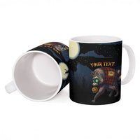 Halloween Raccoon Jimothy Personalized Ceramic Mug