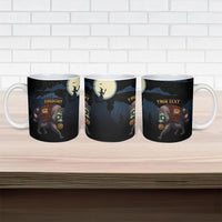 Halloween Raccoon Jimothy Personalized Ceramic Mug