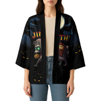 Halloween Raccoon Jimothy Personalized Kimono