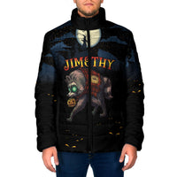 Halloween Raccoon Jimothy Personalized Padded Jacket
