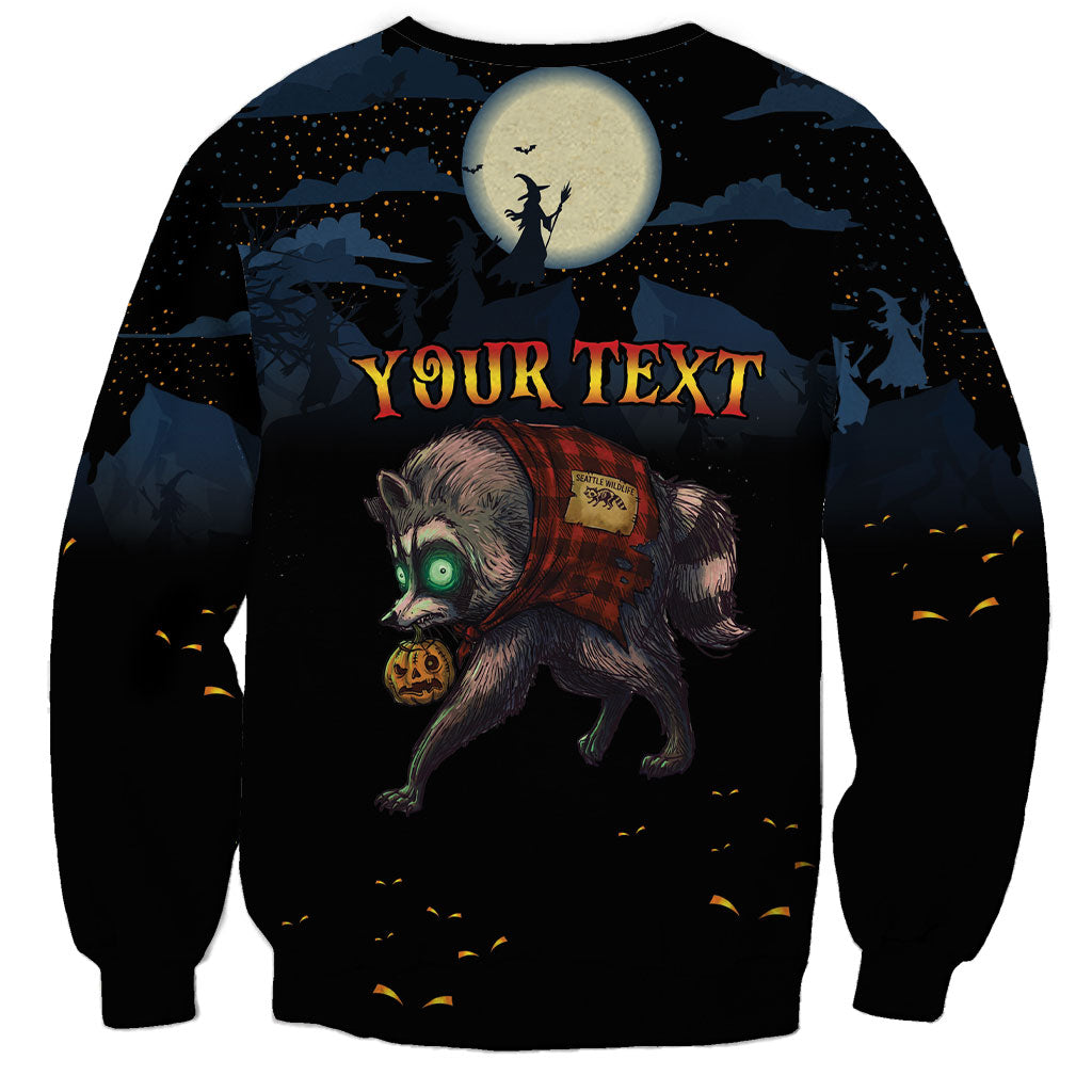 Halloween Raccoon Jimothy Personalized Sweatshirt
