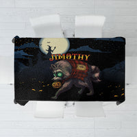 Halloween Raccoon Jimothy Tablecloth