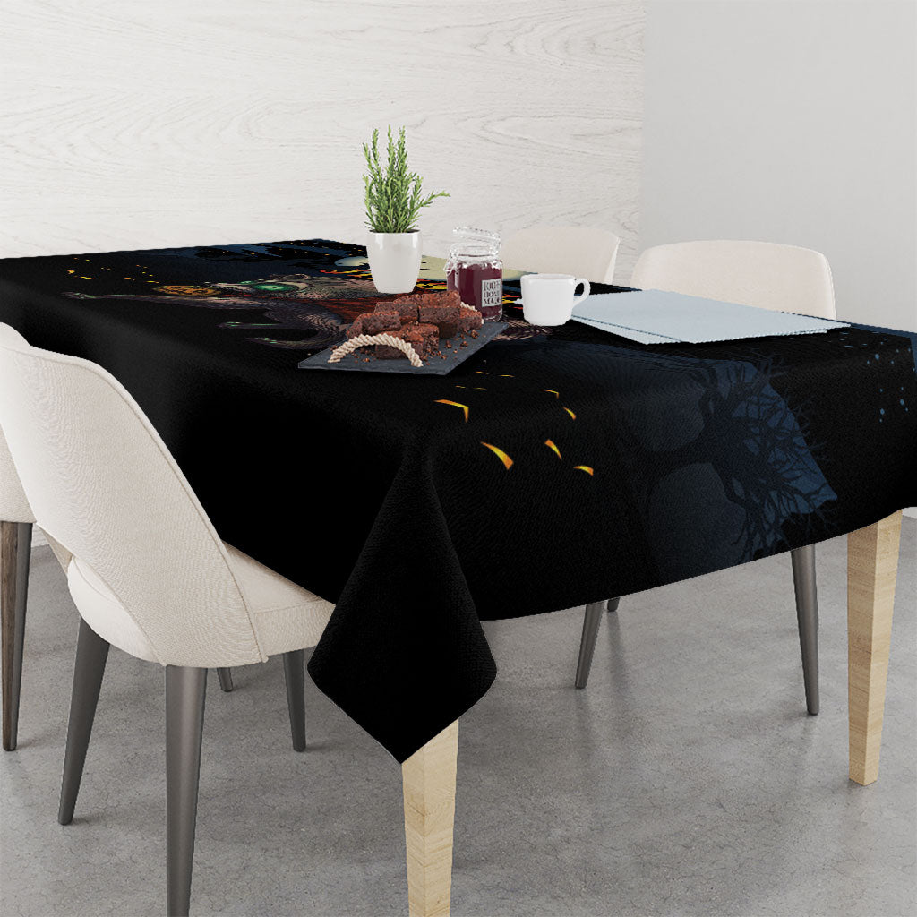 Halloween Raccoon Jimothy Tablecloth