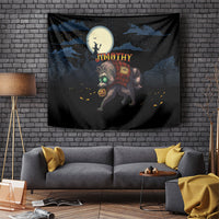 Halloween Raccoon Jimothy Tapestry