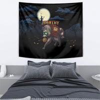 Halloween Raccoon Jimothy Tapestry