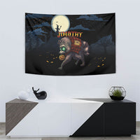 Halloween Raccoon Jimothy Tapestry