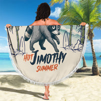 Hot Jimothy Summer Retro Style Beach Blanket