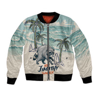 Hot Jimothy Summer Retro Style Bomber Jacket