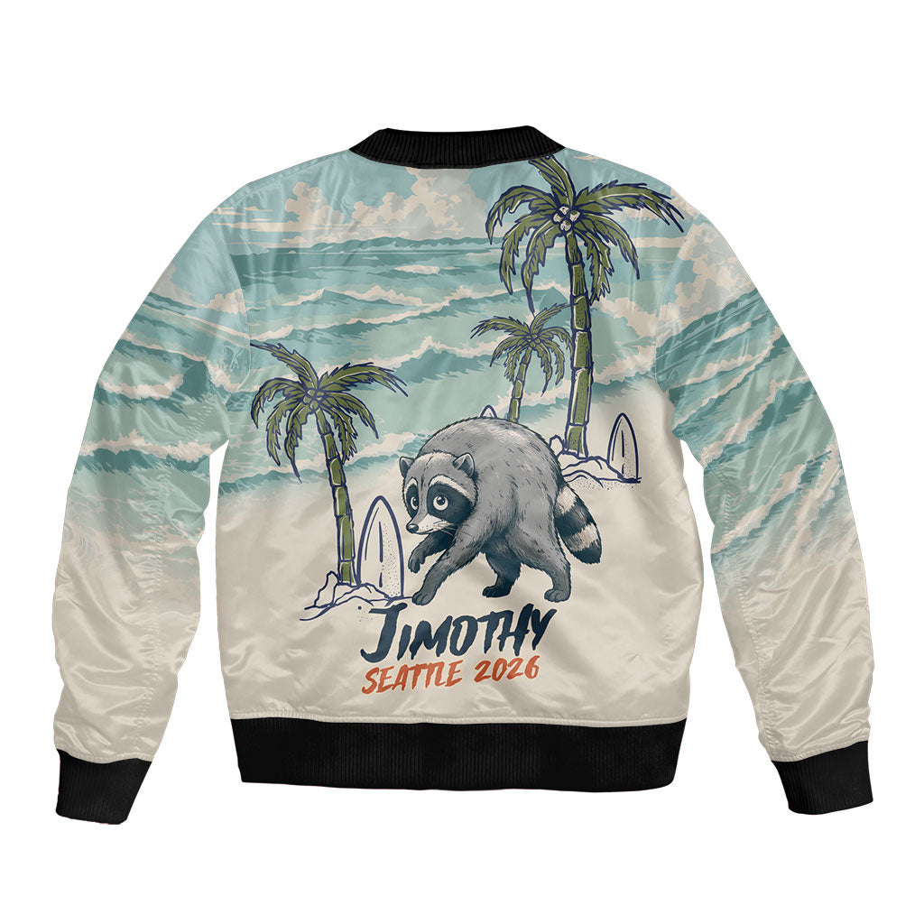 Hot Jimothy Summer Retro Style Bomber Jacket
