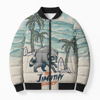 Hot Jimothy Summer Retro Style Bomber Puffer Jacket