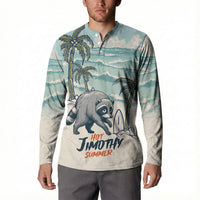 Hot Jimothy Summer Retro Style Button Sweatshirt