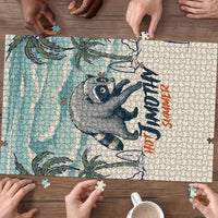 Hot Jimothy Summer Retro Style Puzzle