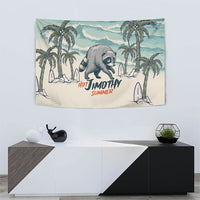 Hot Jimothy Summer Retro Style Tapestry