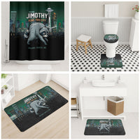 Raccoon Jimothy Runs This City Bathroom Set