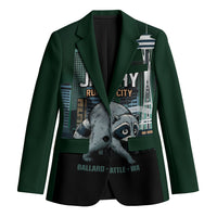 Raccoon Jimothy Runs This City Blazer