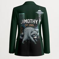 Raccoon Jimothy Runs This City Blazer