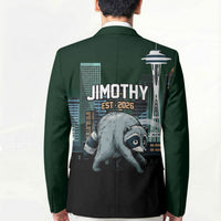 Raccoon Jimothy Runs This City Blazer