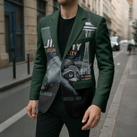 Raccoon Jimothy Runs This City Blazer