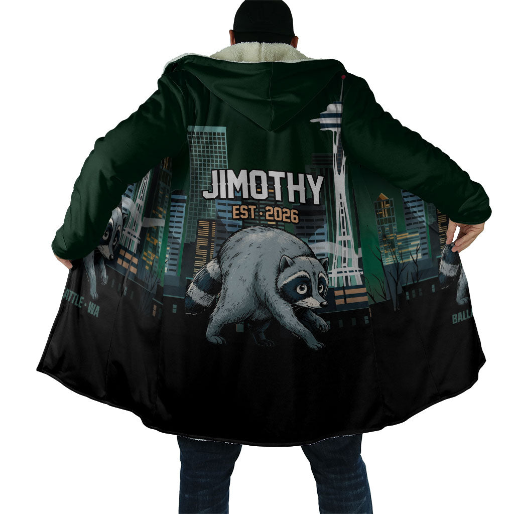 Raccoon Jimothy Runs This City Cloak