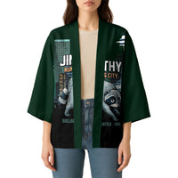 Raccoon Jimothy Runs This City Kimono