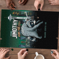 Raccoon Jimothy Runs This City Puzzle