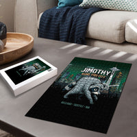 Raccoon Jimothy Runs This City Puzzle
