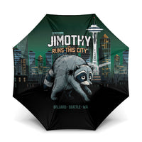 Raccoon Jimothy Runs This City Umbrella