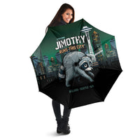 Raccoon Jimothy Runs This City Umbrella