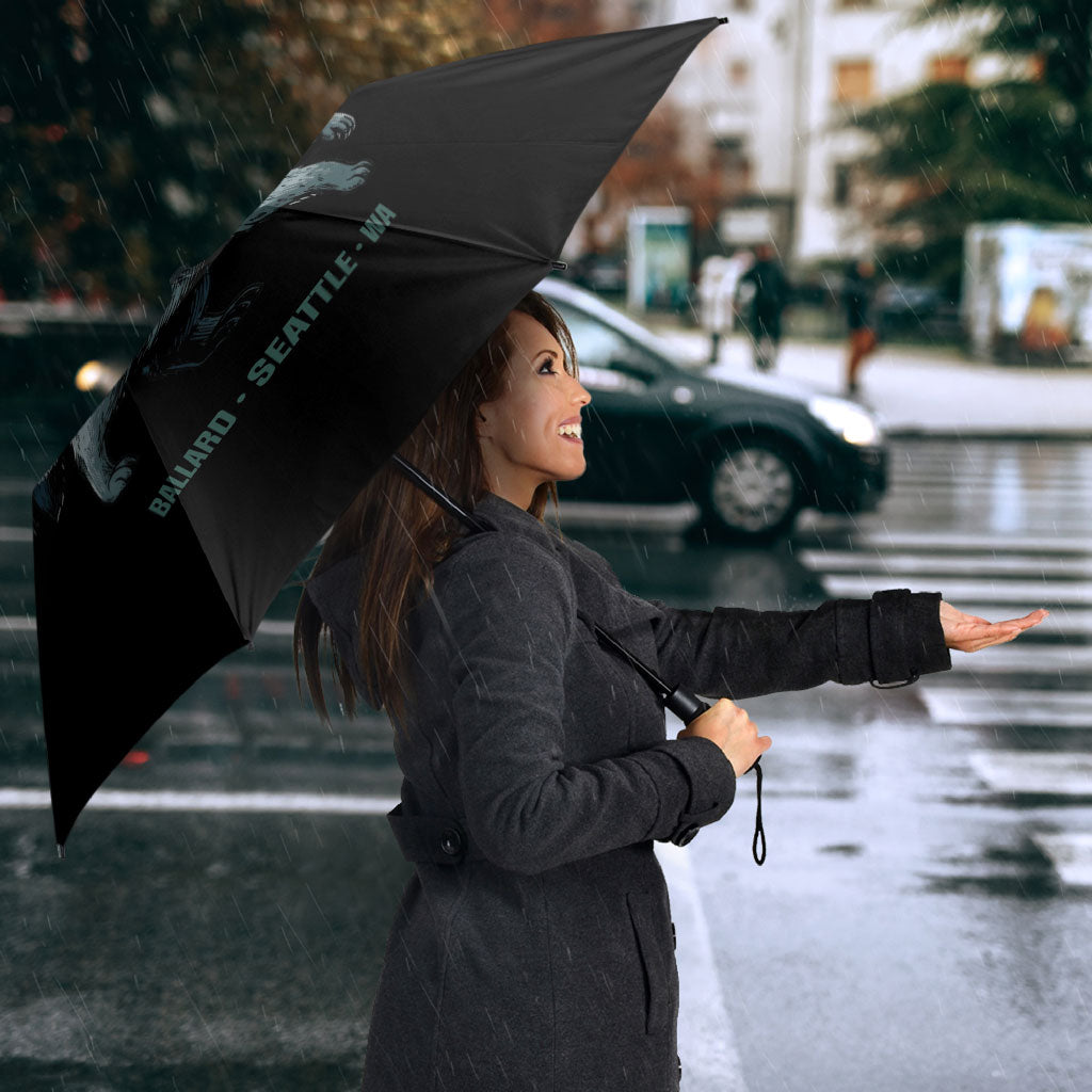 Raccoon Jimothy Runs This City Umbrella