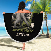 Raccoon Jimothy Meme Beach Blanket What Am I Looking At
