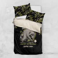 Raccoon Jimothy Meme Bedding Set What Am I Looking At